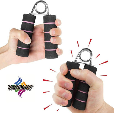 FITNESS DEALS Pair of Foam Hand grip Non-Slip Great for Home Gym Workout Men and Women Hand Grip/Fitness Grip