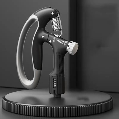 SIMESTICH Adjustable Hand Grip Strengthener with Digital Counter 10‑100 kg Resistance Hand Grip/Fitness Grip(Multicolor)