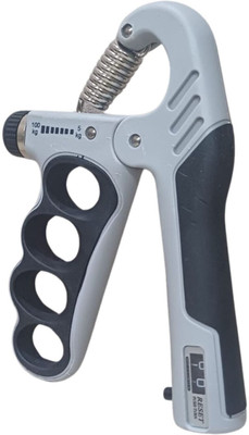 GJSHOP Hand Grip Strength Trainer for Muscle Building, Forearm Exerciser Hand Grip/Fitness Grip(Grey)