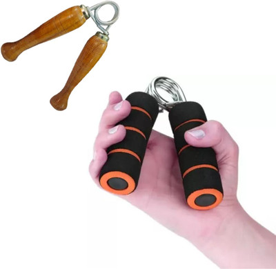 TRUE INDIAN Best MINI Hand Exerciser Grip Adjustable 10kg to 40kg Hand Grip/Fitness Grip Hand Grip/Fitness Grip(Orange)