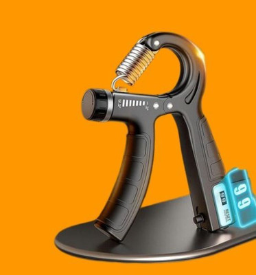 CSK Store Hand Strengthener with Counter, Adjustable Resistance from 5-60KG-Z1 Hand Grip/Fitness Grip(Black)