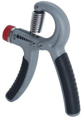 Adveriq Grip Hand Grip Best Hand Exerciser Grip Adjustable 10-40kg Hand Grip/Fitness Hand Grip/Fitness Grip(Grey, Black)