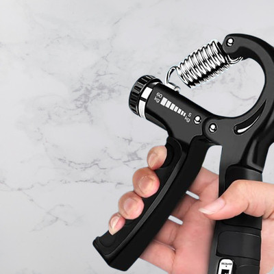 Spenter Power Gripper 5 to 60 Kg Hand Grip/Fitness Grip(Black)