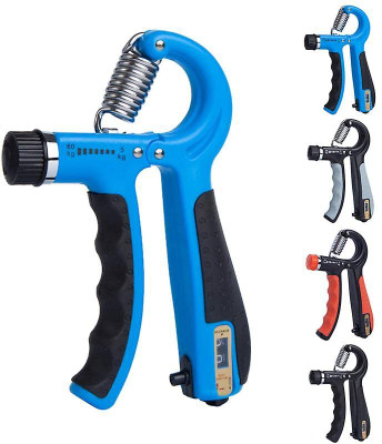 ShopiMoz Pack of 1 Adjustable Countable Hand Grip Strength Exercise Gripper Hand Grip/Fitness Grip