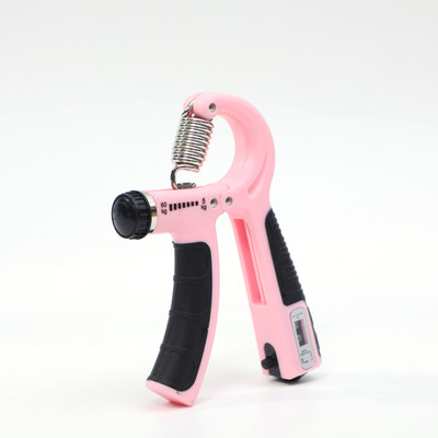 Leosportz Adjustable Hand Grip With Counter | Enhance Forearms & Fingers | 5kg To 60kg Hand Grip/Fitness Grip(Multicolor)