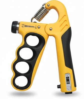 Shaarvi Traders SHAARVI Hand Grip Strengthener 10-100kg(generic) Hand Grip/Fitness Grip(Multicolor)