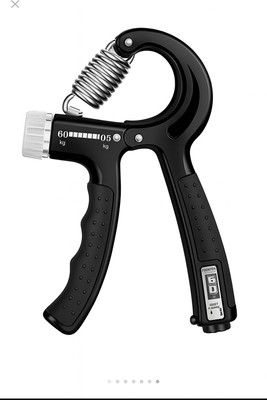 GYMBELL Hand Grip Strengthener Adjustable Resistance Wrist & Finger Exerciser Hand Grip/Fitness Grip(Black)