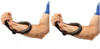 VATSMART Adjustable Forearm Strengthener Wrist Exerciser Equipment for Upper Arm Hand Grip/Fitness Grip(Black)