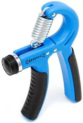 PERICO Adjustable Spring Hand Exerciser | Finger Exerciser| Hand Grip Strengthener Hand Grip/Fitness Grip(Blue)