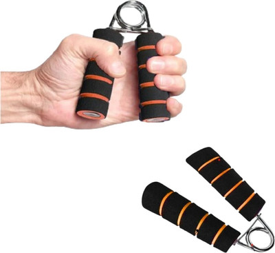 TRUE INDIAN Adjustable Power Hand Gripper Gym Power Fitness Wrist Forearm Hand Grip Hand Grip/Fitness Grip(Orange, Black)