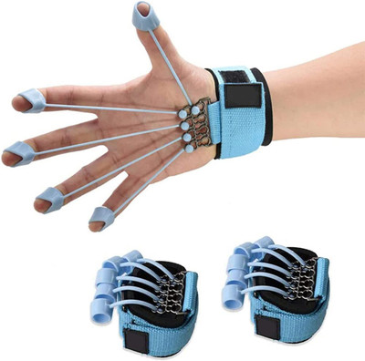 SWADESI BY MCP 2 Finger Exerciser Hand Strengthener Hand Exercise Equipment Finger Strengthener Hand Grip/Fitness Grip(Multicolor)