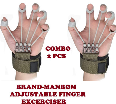 mahesh (COMBO-2)Finger Gripper Strength Trainer Forearm Exerciser Yoga Resistance Band Hand Grip/Fitness Grip