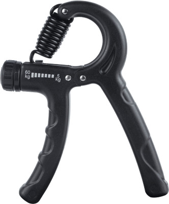 LIONFIT Resistance Hand Grip 5-60kg for Home Gym Workout Hand Grip/Fitness Grip(Black)