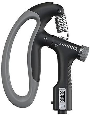 BoldFire Adjustable Electronic arm Muscle Training 10-100KG Digital Hand Grip Hand Grip/Fitness Grip(Multicolor)