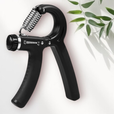 SRD JH-F8Z Adjustable Hand Grip Strengthener | Hand Gripper | Finger Grip Hand Grip/Fitness Grip(Black)