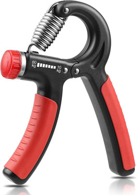 QUICK FIT Hand Gripper Adjustable (10-40Kg) Best Hand Exerciser for Home & Gym Hand Grip/Fitness Grip(Black, Orange)