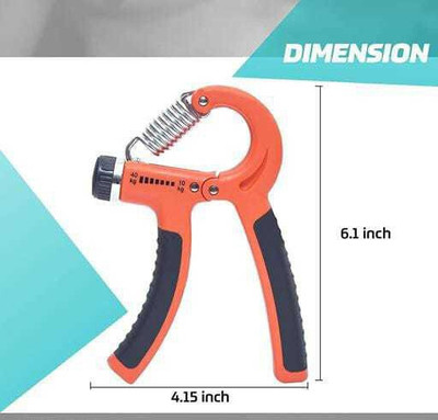 ETAHMART Stylish Hand Gripper Hand Grip/Fitness Grip(Orange, Multicolor)