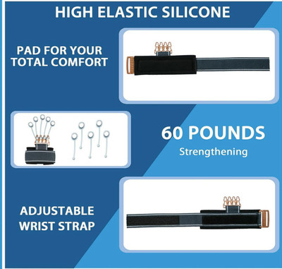 DIPA Finger Exerciser for Strengthening Finger, Wrist and Forearm For Men & Women Hand Grip/Fitness Grip