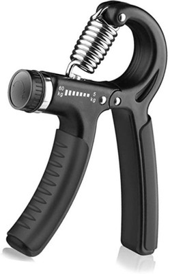 SELVA Wrist Exercise Hand Gripper For Arm Strength & Wide Arm-M1 Hand Grip/Fitness Grip(Black)