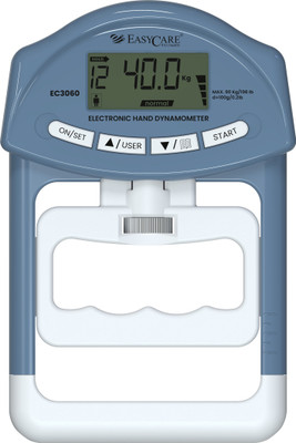 EASYCARE Digital Hand Dynamometer for Grip Strength Measurement (90Kgs / 198Lbs) Hand Grip/Fitness Grip(Blue)