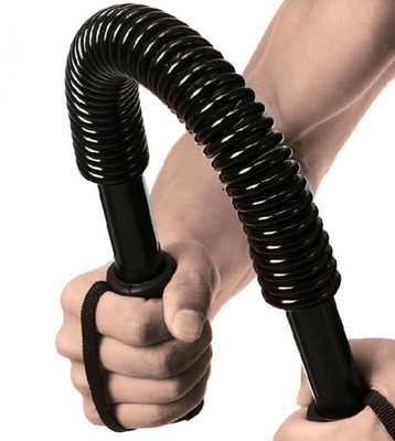 deven Power Twister Bar 20kg Upper Body Exercise for Bicep Arm Strengthening/GHT5 Multi-training Bar(Black)