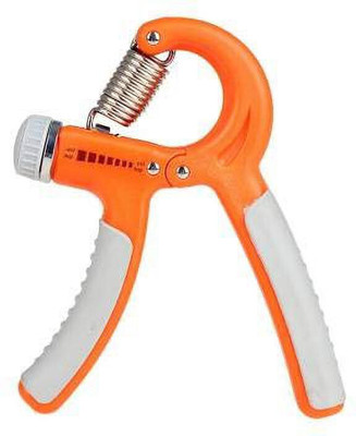 Leosportz Adjustable Hand Grip Strengthener Hand Grip/Fitness Grip(Orange)