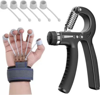 ENVIRO Hand Power Gripper & Finger Resistance Band for Muscle Build & Injury Recovery Hand Grip/Fitness Grip