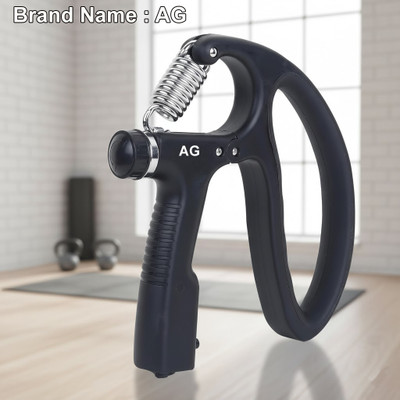 A G Enterprises AG 10-100KG Adjustable Hand Grip with Digital Rep Counter Hand Grip/Fitness Grip(Multicolor)