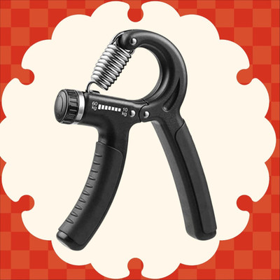 SRD JDS-8DI Hand Gripper For Best Hand Exerciser Grip Adjustable Hand Grip Hand Grip/Fitness Grip(Black)