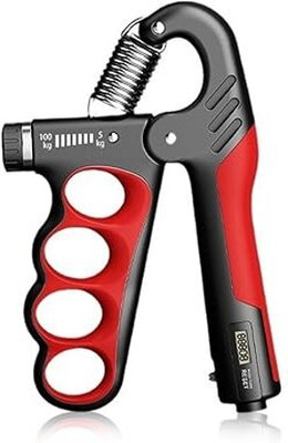 Dashing Hand Grip Strengthener Adjustable (5 to 100 Kg) Heavy-Duty Resistance Multicolor Hand Grip/Fitness Grip(Multicolor)