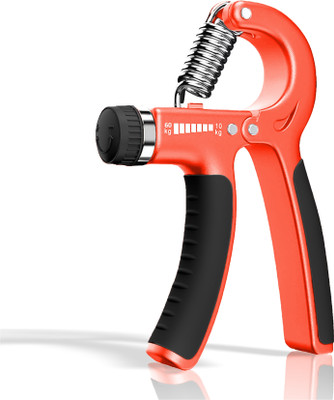 VECTOR X JF-1112 Adjustable Strengthener Gripper for Muscle Building and Injury Recovery Hand Grip/Fitness Grip(Orange)