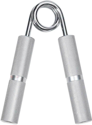 GOCART Metal Exerciser Strengthener Resistance Levels 150 Lbs Grip Trainer Hand Grip/Fitness Grip(Silver)