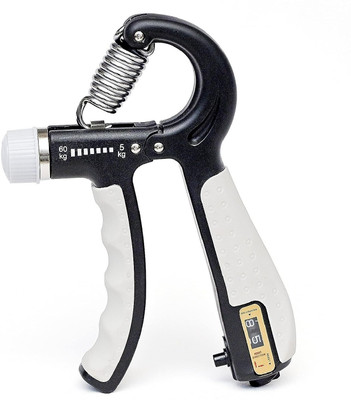 Handgrip Hand Grip Strengthener with Adjustable Counter, 5kg to 60 kg, hand grip for gym Hand Grip/Fitness Grip(Multicolor)