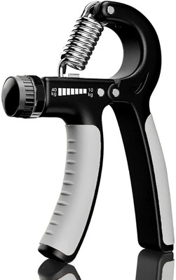 TRUE INDIAN Hand Grip Strengthener|Gym Power Fitness Wrist &Forearm exerciser Hand Grip/Fitness Grip(Grey, Black)