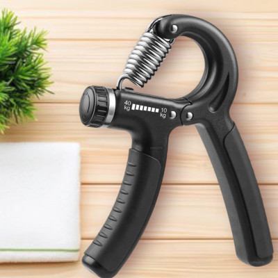 SRD U7D-98J Adjustable Hand Grip Strengthener | Hand Gripper | Finger Grip Hand Grip/Fitness Grip(Black)