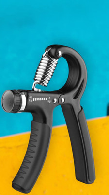 SRD JD-IYD8 Hand Grip For Gym Grip Strengthener Hand Gripper Men Forearm Hand Grip/Fitness Grip(Black)