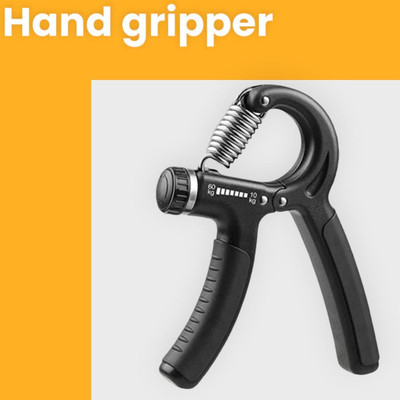 SRD N970-SJ Hand Gripper For Best Hand Exerciser Grip Adjustable Hand Grip Hand Grip/Fitness Grip(Black)