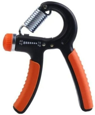 Fita fitgrip Adjustable Hand Gripper for Men Forearms 10 to 40 kg Hand Grip/Fitness Grip(Orange)