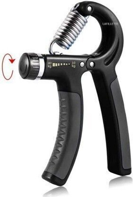 GJSHOP Adjustable Hand Grips 10Kg to 40Kg Strong Wrist and Forearms Exercise Home Gym Hand Grip/Fitness Grip(Black)