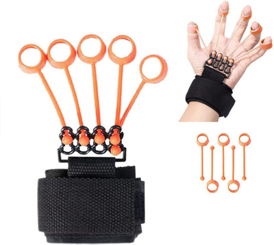 mahesh Finger & Hand Grip Strengthener, Finger Strength Trainer, Hand Resistance Band Hand Grip/Fitness Grip