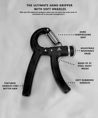 GALAXIA Adjustable 5-50 kg Hand Grip/Fitness Grip Hand Grip/Fitness Grip(Multicolor)