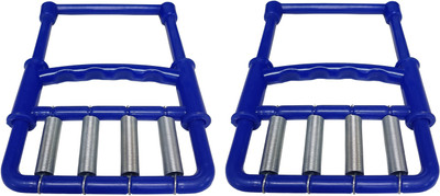 SWADESI BY MCP 2Pc Finger Exercise Equipment Hand Grip Hand Gripper Finger Grip Hand exercise Hand Grip/Fitness Grip(Blue)