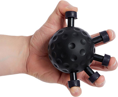 JR Ultimate Finger Exerciser & Hand Strengthener – Heavy Resistance Grip Ball Hand Grip/Fitness Grip(Multicolor)