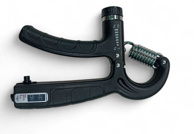 JLG Adjustable Hand/Fitness Grip With Counting Button (5-60kg) Hand Grip/Fitness Grip(Black)