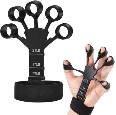 FFive Hand Power Gripper for Men & Women Hand Grip Strengthener Home Gym Use Hand Grip/Fitness Grip(Black)
