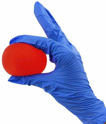 Bos Medicare Surgical Bosm Silicon Gel Ball Red Colour Hand Grip Fitness Exercise Hand Grip/Fitness Grip(Red)