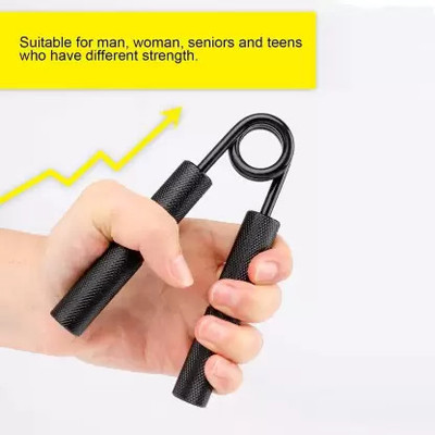 Dshine 150 Ibs Metal Hand Hand Grip/Fitness Grip(Black)