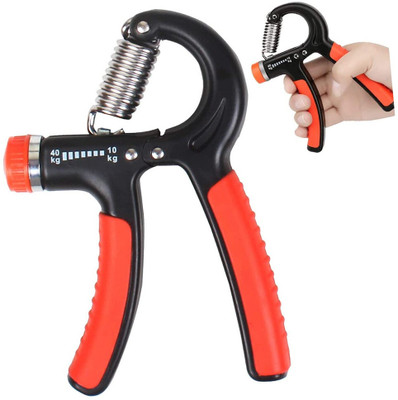 Handgrip Finger Gripper Strength Trainer Forearm Exerciser Hand Yoga Resistance Hand Grip/Fitness Grip(Orange)