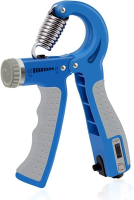 QUICK FIT Countable Hand Strengthener with Adjustable Resistance Exerciser Wrist Workout Hand Grip/Fitness Grip(Blue)