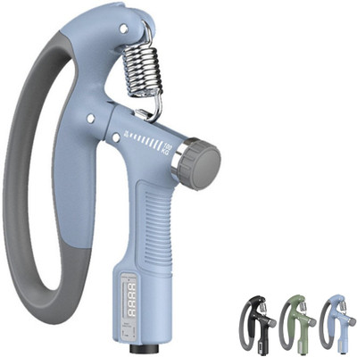 Bulmarc Adjustable Hand Strengthener Exerciser Gripper Resistance Forearm (10-100 kgs) Hand Grip/Fitness Grip(Blue)